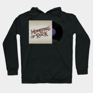 RETRO VINYL ROCK MONSTER 90s Hoodie